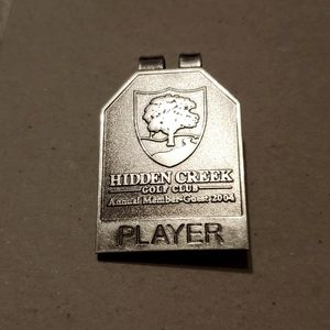 SOUVENIR | GOLF MONEY CLIP